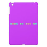 love me for me  iPad Mini Cases
