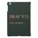 deaf  iPad Mini Cases