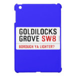 GOLDILOCKS GROVE  iPad Mini Cases