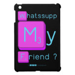 Whatssupp
 My
 Friend ?  iPad Mini Cases