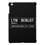 LYN   BENLOT  iPad Mini Cases