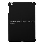 194 KHUMALO VALLEY  iPad Mini Cases