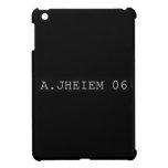 A.jheiem  iPad Mini Cases