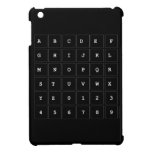 ABC|DEF
 GHIJKL
 M|N|OPQR
 STUVWX
 YZ0123
 456789  iPad Mini Cases