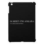06 MERT 4790  iPad Mini Cases