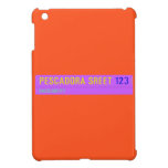 pescadora sreet  iPad Mini Cases