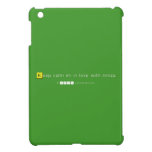 Keep calm im in love with niniza  iPad Mini Cases
