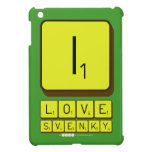i
 love 
 svenky  iPad Mini Cases