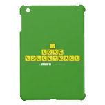 i
 love
 volleyball  iPad Mini Cases