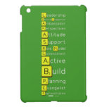 Leadership
 PersonalEngagement
 Ambassador
 Perspectives
 Attitude
 Support
 Role Model
 Commitment
 Active
 Build
 Planning
 Evangelist
 Representative
 
  
   iPad Mini Cases