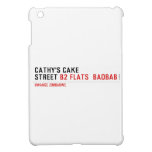 Cathy's Cake Street  iPad Mini Cases