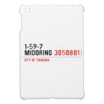 1-59-7  MIDORINO  iPad Mini Cases