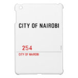 city of nairobi       iPad Mini Cases