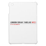 LONDON SOKAK TABELASI  iPad Mini Cases