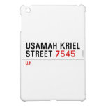 usamah kriel street  iPad Mini Cases