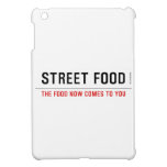 Street food  iPad Mini Cases