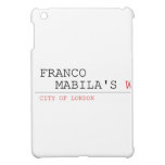 franco    mabila's  iPad Mini Cases