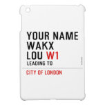 Your Name WAKX LOU  iPad Mini Cases