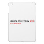 london streetsign  iPad Mini Cases