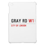 GRAY RD  iPad Mini Cases