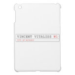 vincent vitaliss  iPad Mini Cases