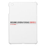 BEGUMELEKORAYEKBAS  iPad Mini Cases