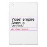 Yosef empire  Avenue   iPad Mini Cases