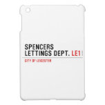 Spencers Lettings Dept.  iPad Mini Cases