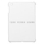 Juan Diego Foncea  iPad Mini Cases
