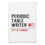 Periodic Table Writer  iPad Mini Cases