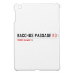 Bacchus Passage  iPad Mini Cases