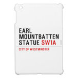 earl mountbatten statue  iPad Mini Cases