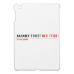 BAHABEY STREET  iPad Mini Cases