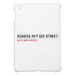 Kgauza Key Gee Street  iPad Mini Cases