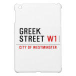 Greek Street  iPad Mini Cases