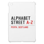 Alphabet  Street  iPad Mini Cases