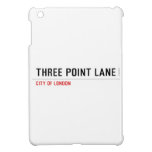 THREE POINT LANE  iPad Mini Cases
