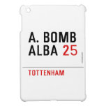 A. BOMB ALBA  iPad Mini Cases