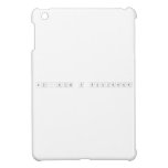 Química y Sociedad  iPad Mini Cases