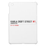 Karla Croft Street  iPad Mini Cases