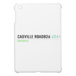 casville road826  iPad Mini Cases