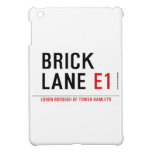 Brick lane  iPad Mini Cases