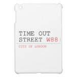 Time out Street  iPad Mini Cases