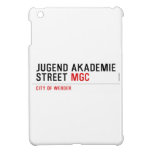 jugend akademie Street  iPad Mini Cases