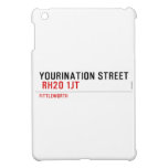YOURINATION STREET    iPad Mini Cases