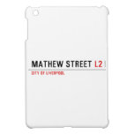 Mathew street  iPad Mini Cases