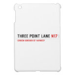 THREE POINT LANE  iPad Mini Cases