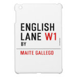 English Lane  iPad Mini Cases