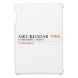 abdi khadar   iPad Mini Cases