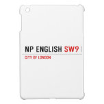 NP English  iPad Mini Cases